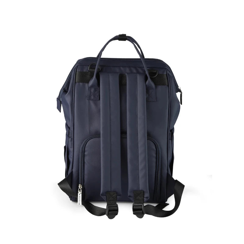 Sac à langer imperméable vue arrière avec bandoulières ajustables