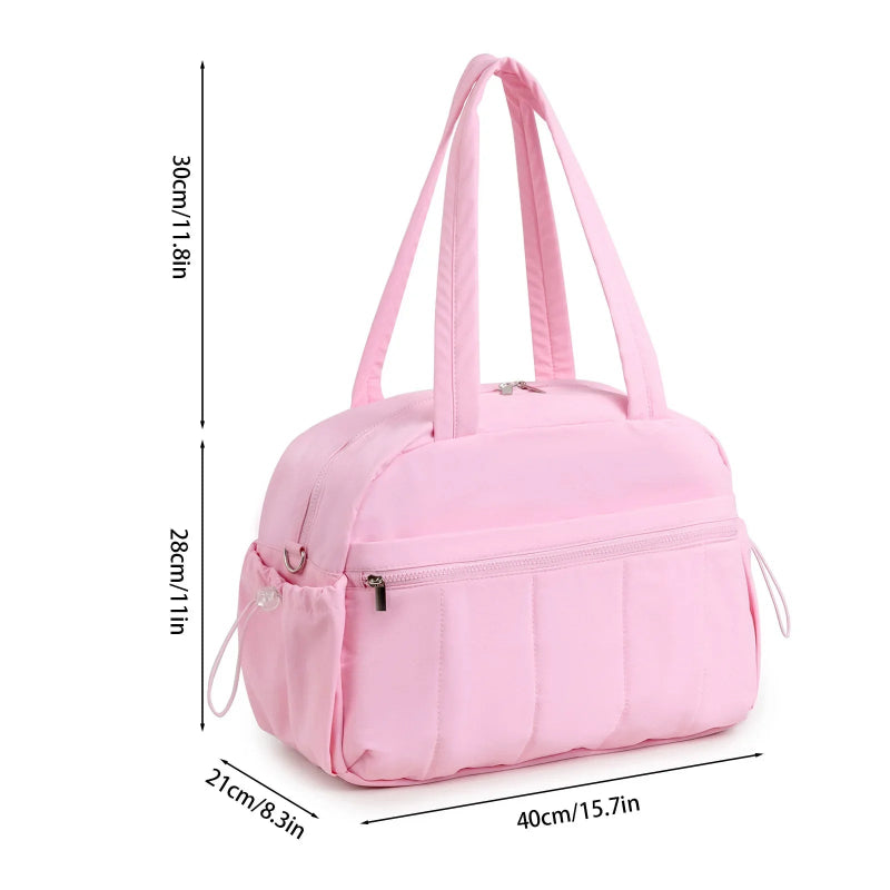 Sac à langer matelassé avec dimensions 