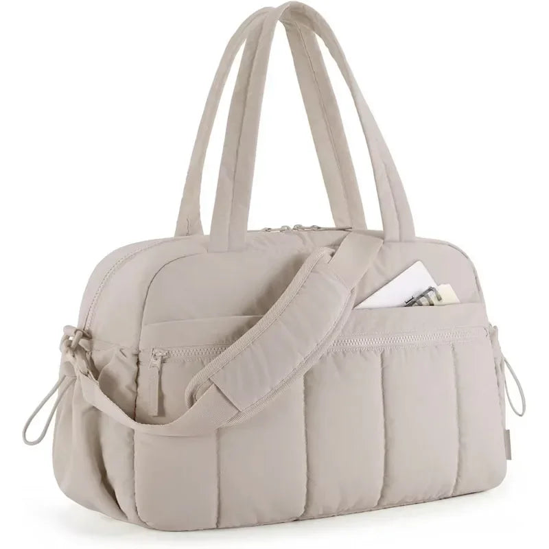 Sac à langer matelassé kaki